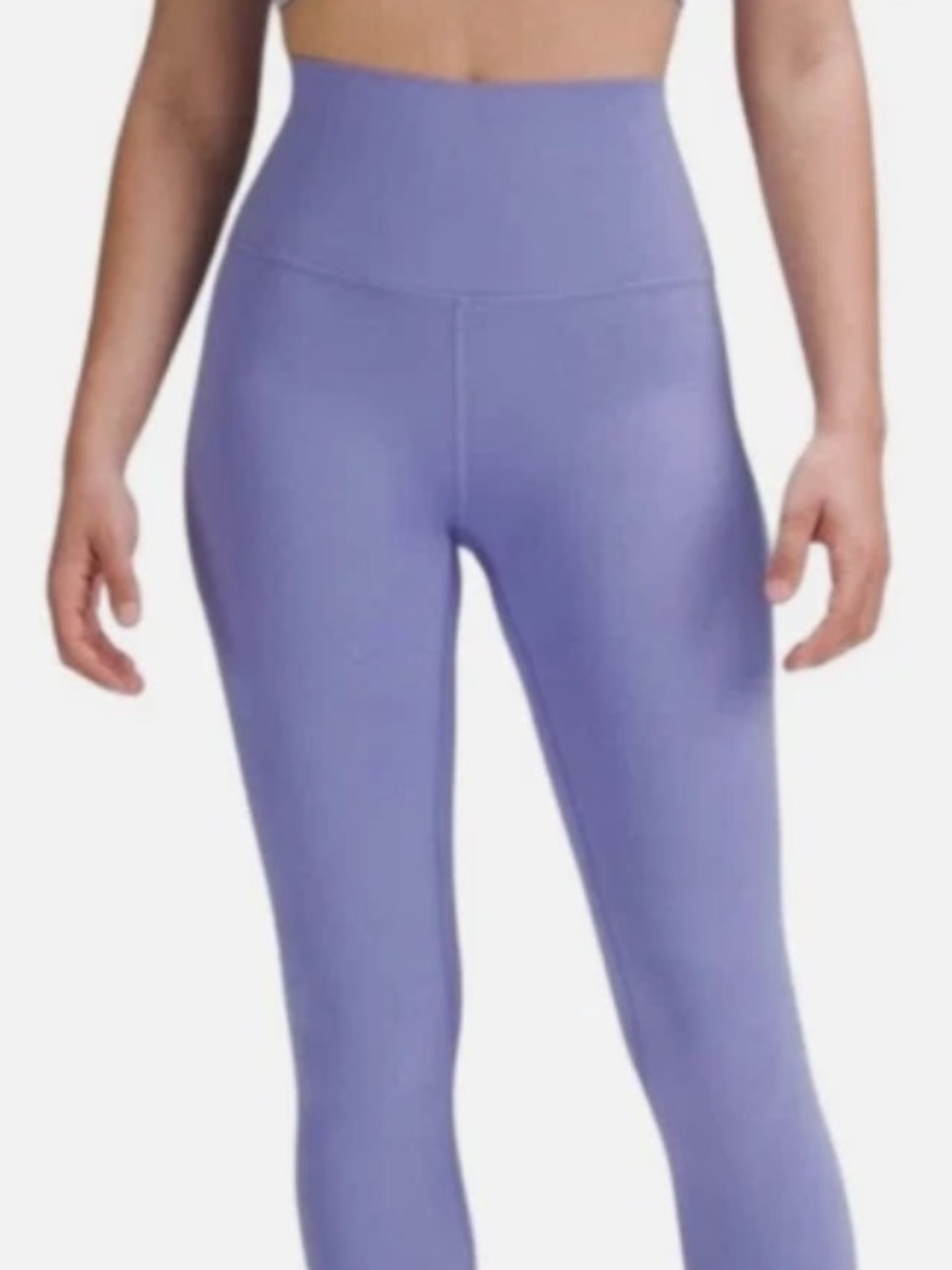 Lululemon Align High-Rise Crop leggings Purple size 6